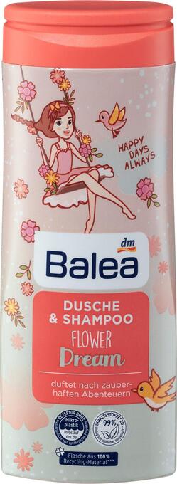 dm drogerie Balea kinder dusche & shampoo flower dream Angebot
