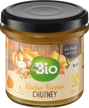 dm drogerie Dmbio kürbis-birnen chutney Angebot