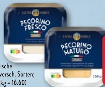 Aldi Nord Pecorino Angebot