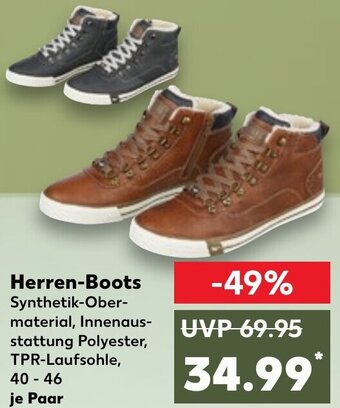 Kaufland Mustang Herren-Boots Angebot