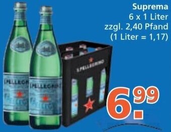 Getränke City S. PELLEGRINO Suprema 6 x 1 Liter Angebot