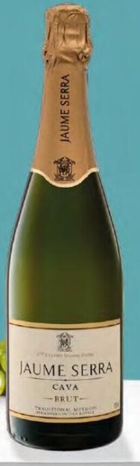 Lidl JAUME SERRA CAVA BRUT, SCHAUMWEIN 0,75 L-Fl. Angebot