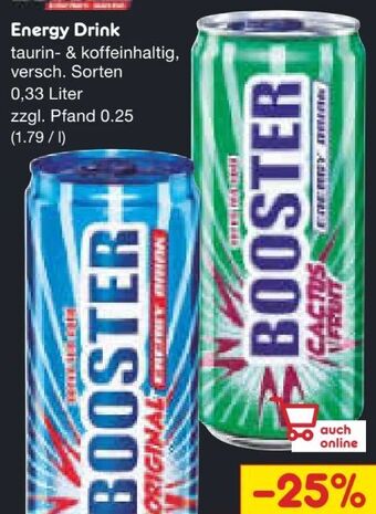 Netto Marken-Discount Energy drink Angebot