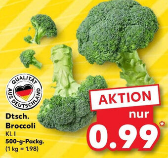 Kaufland Dtsch. Broccoli 500-g-Packg. Angebot