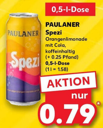 Kaufland PAULANER Spezi 0,5-l-Dose Angebot