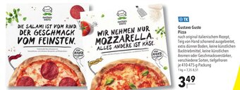 CITTI Markt Gustavo Gusto Pizza 410-475g Angebot