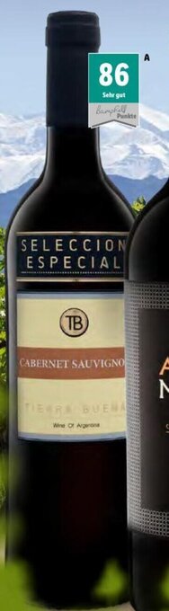 Lidl 2022 TIERRA BUENA CABERNET SAUVIGNON 0,75 L Flasche Angebot