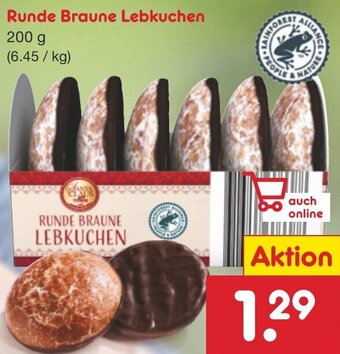 Netto Marken-Discount Runde Braune Lebkuchen 200 g Angebot