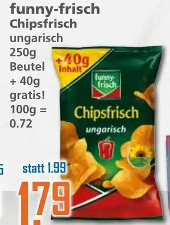 Klaas und Kock Funny Frisch Chipsfrisch 250g Beutel Angebot