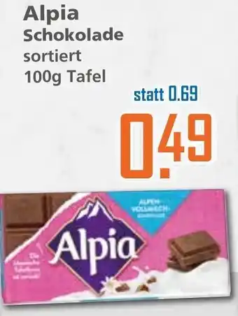 Klaas und Kock Alpia Schokolade 100 g Angebot