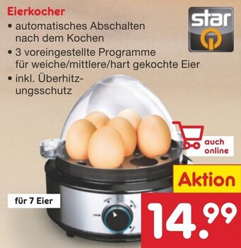 Netto Marken-Discount Star Eierkocher Angebot