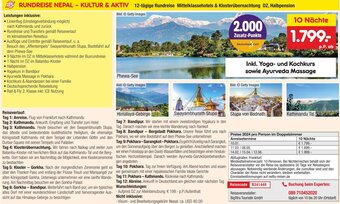 Netto Marken-Discount RUNDREISE NEPAL - KULTUR & AKTIV Angebot