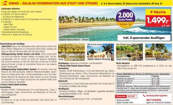 Netto Marken-Discount OMAN - SALALAH KOMBINATION AUS STADT UND STRAND Angebot