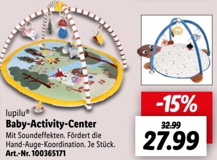 lupilu Baby Activity Center Angebot bei Lidl