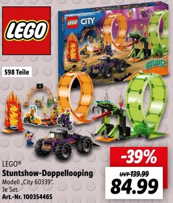 Lidl LEGO Stuntshow-Doppellooping Angebot