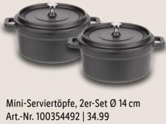 Lidl Mini-Serviertöpfe, 2er-Set Angebot