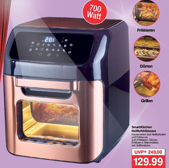 Famila Nord West SmartKitchen Heißluftfritteuse 700 Watt Angebot