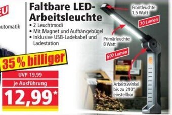 Norma Faltbare LED-Arbeitsleuchte Angebot