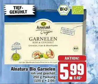 AEZ Alnatura Bio Garnelen Angebot