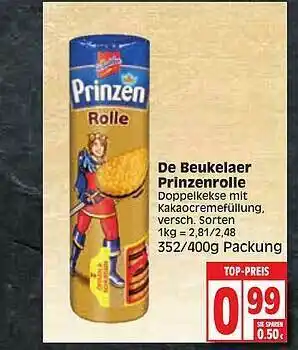 Edeka De Beukelaer Prinzenrolle Angebot