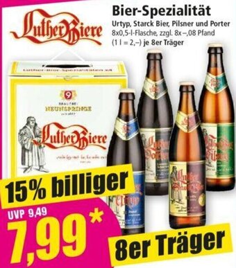 Norma Luther Biere Bier-Spezialität 8x0,5 L Flasche Angebot