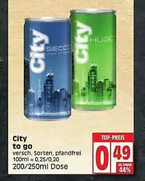 Edeka City To Go Angebot