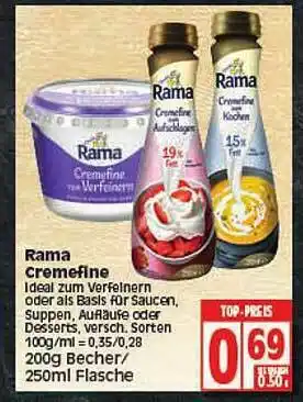 Elli Markt Rama Cremefine Angebot