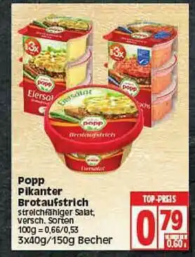 Elli Markt Popp Pikanter Brotaufstrich Angebot