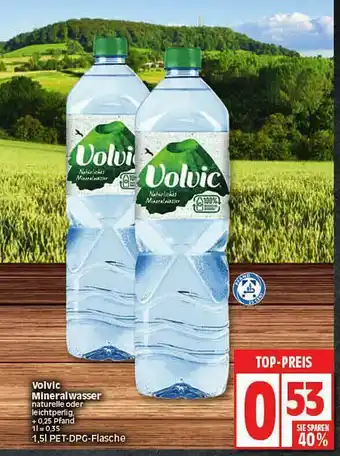 Elli Markt Volvic Mineralwasser Angebot