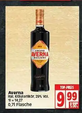 Elli Markt Averna Kräuterlikör Angebot