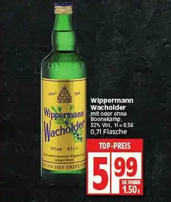 Elli Markt Wippermann Wacholder Angebot