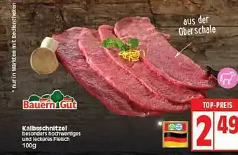 Elli Markt Bauern Gut Kalbsschnitzel Angebot