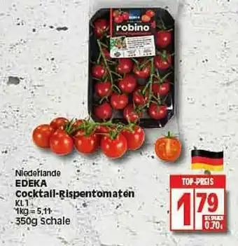 Elli Markt Niederlande Edeka Cocktail-rispentomaten Angebot