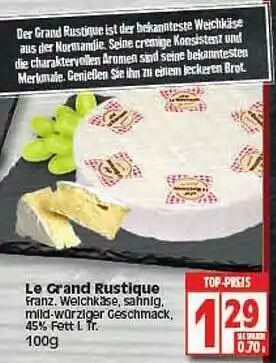 Elli Markt Le Grand Rustique Angebot