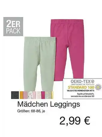 KiK Mädchen Leggings Angebot