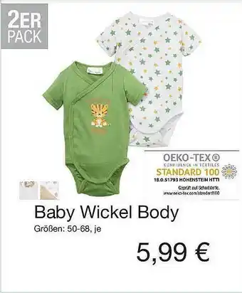 KiK Baby Wickel Body Angebot