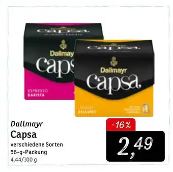 KONSUM Dallmayr Capsa Angebot