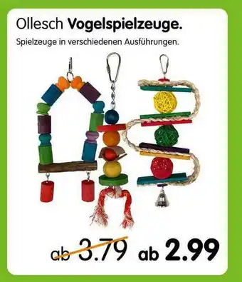 MegaZoo Ollesch Vogelspielzeuge Angebot