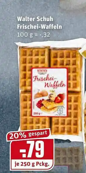 REWE Walter Schuh Frischei-waffeln Angebot