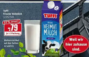 REWE Tuffi Frische Vollmilch Angebot