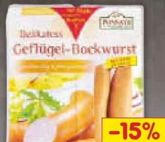 Netto Marken-Discount Geflügel-bockwurst Angebot