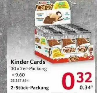 Selgros Kinder Cards Angebot