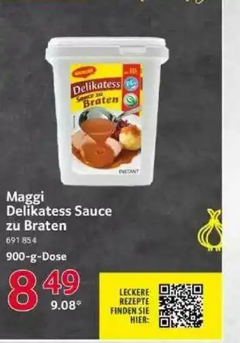 Selgros Maggi Delikatess Sauce Zu Braten Angebot