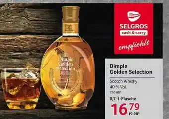 Selgros Dimple Golden Selection Angebot