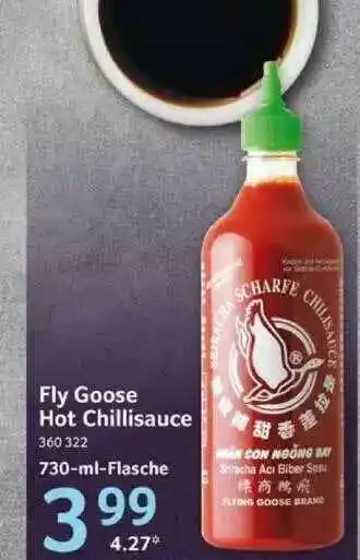 Selgros Fly Goose Hot Chillisauce Angebot