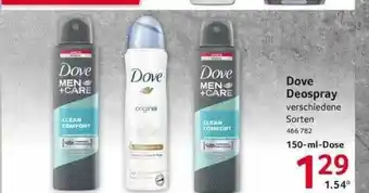 Selgros Dove Deospray Angebot