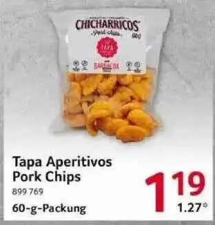 Selgros Tapa Aperitivos Pork Chips Angebot