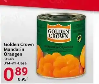 Selgros Golden Crown Mandarin Orangen Angebot