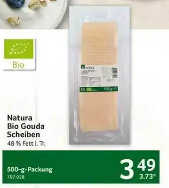 Selgros Natura Bio Gouda Scheiben Angebot