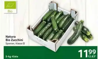 Selgros Natura Bio Zucchini Angebot